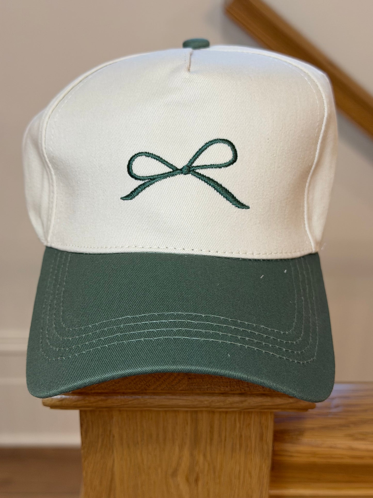 Bow Hat Sage Green