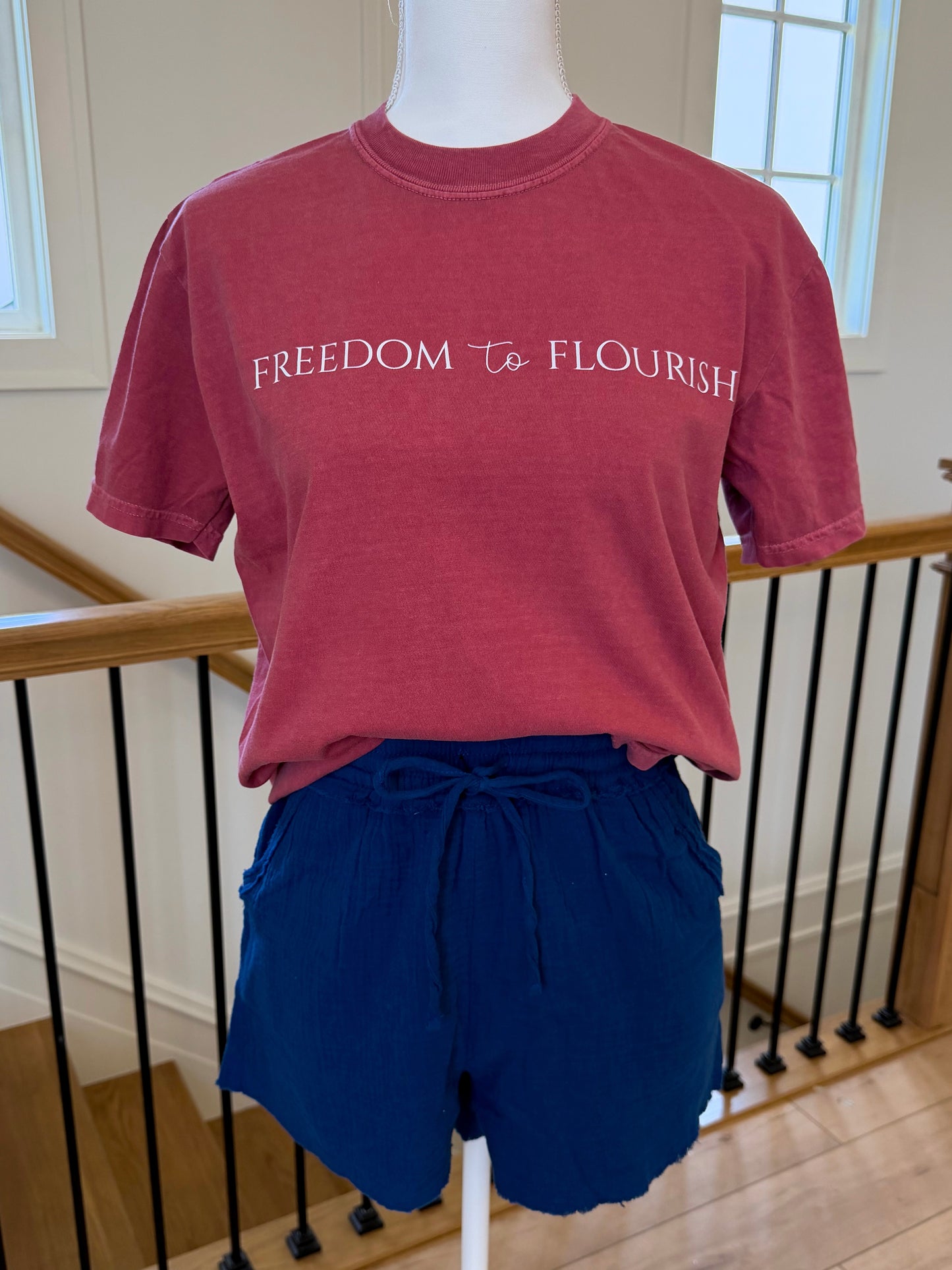 Freedom to Flourish Tee