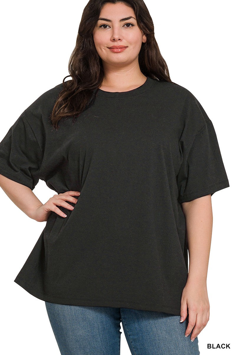 Black Loose Fit Top
