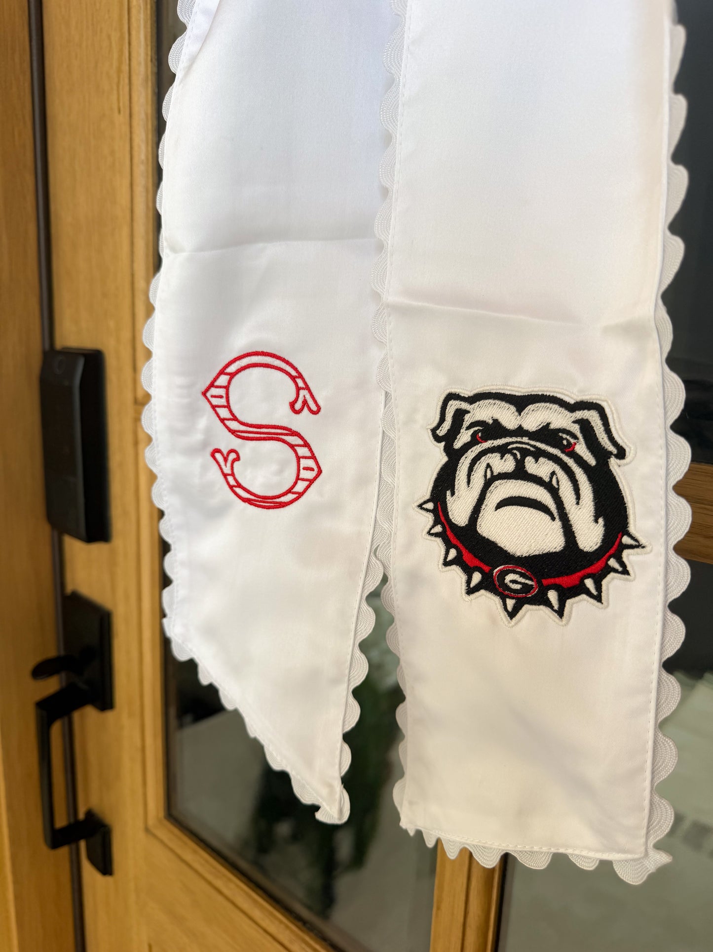 Bulldawg Head Door Sash