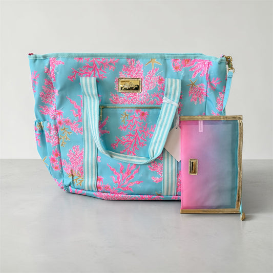 Lilly Pulitzer Cooler Bag Blue Reef