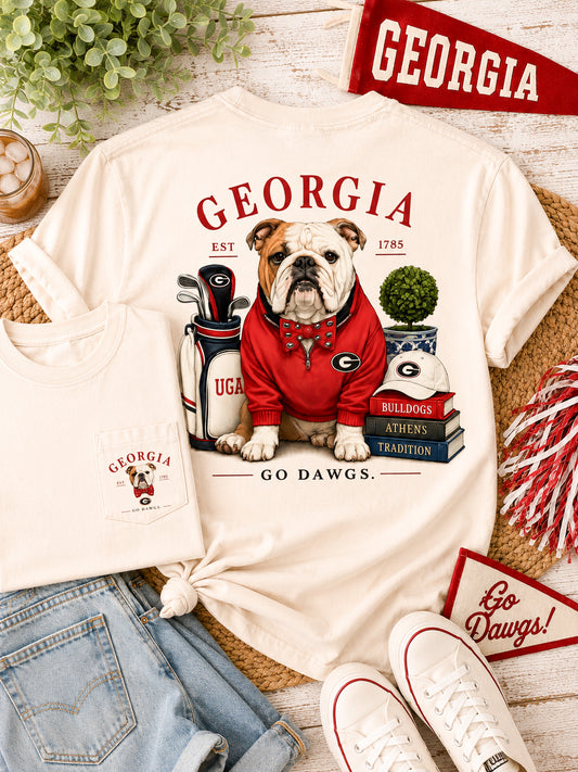 UGA Pocket Tee