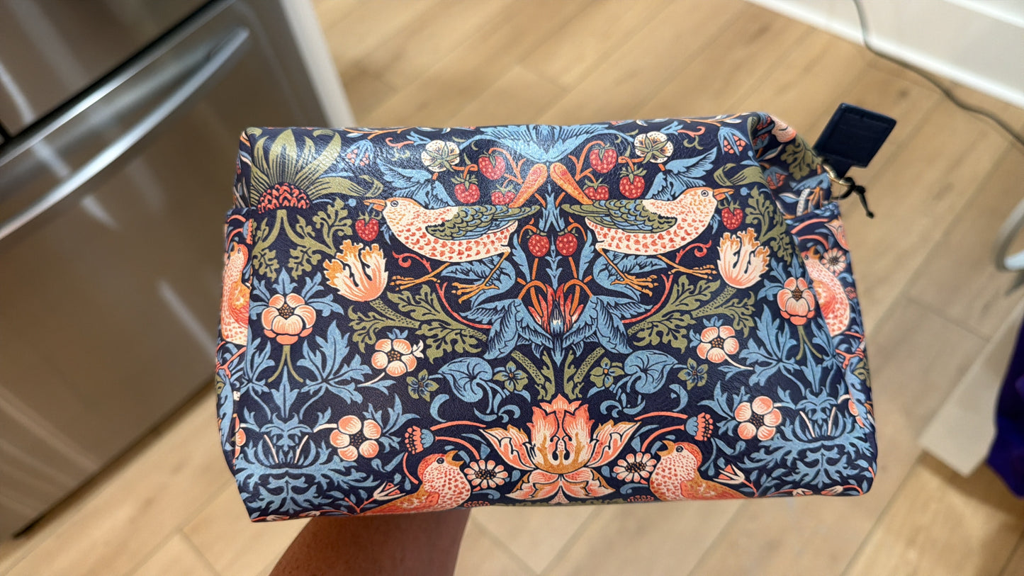 William Morris Cosmetic Bag