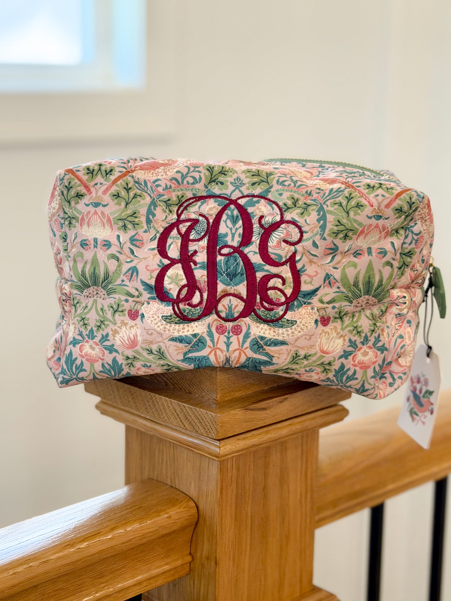 William Morris Velvet Bag