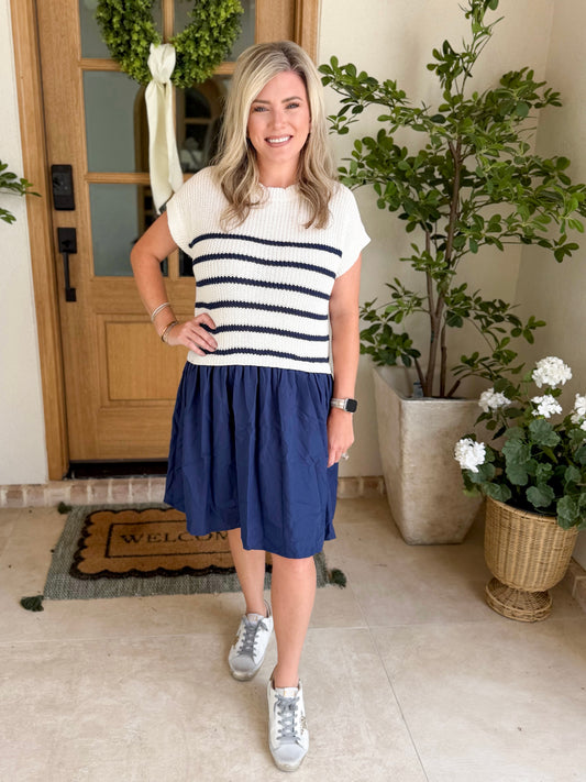 Cape Cod Stripe Dress