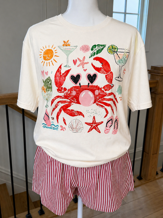 Beach Crabby Tee