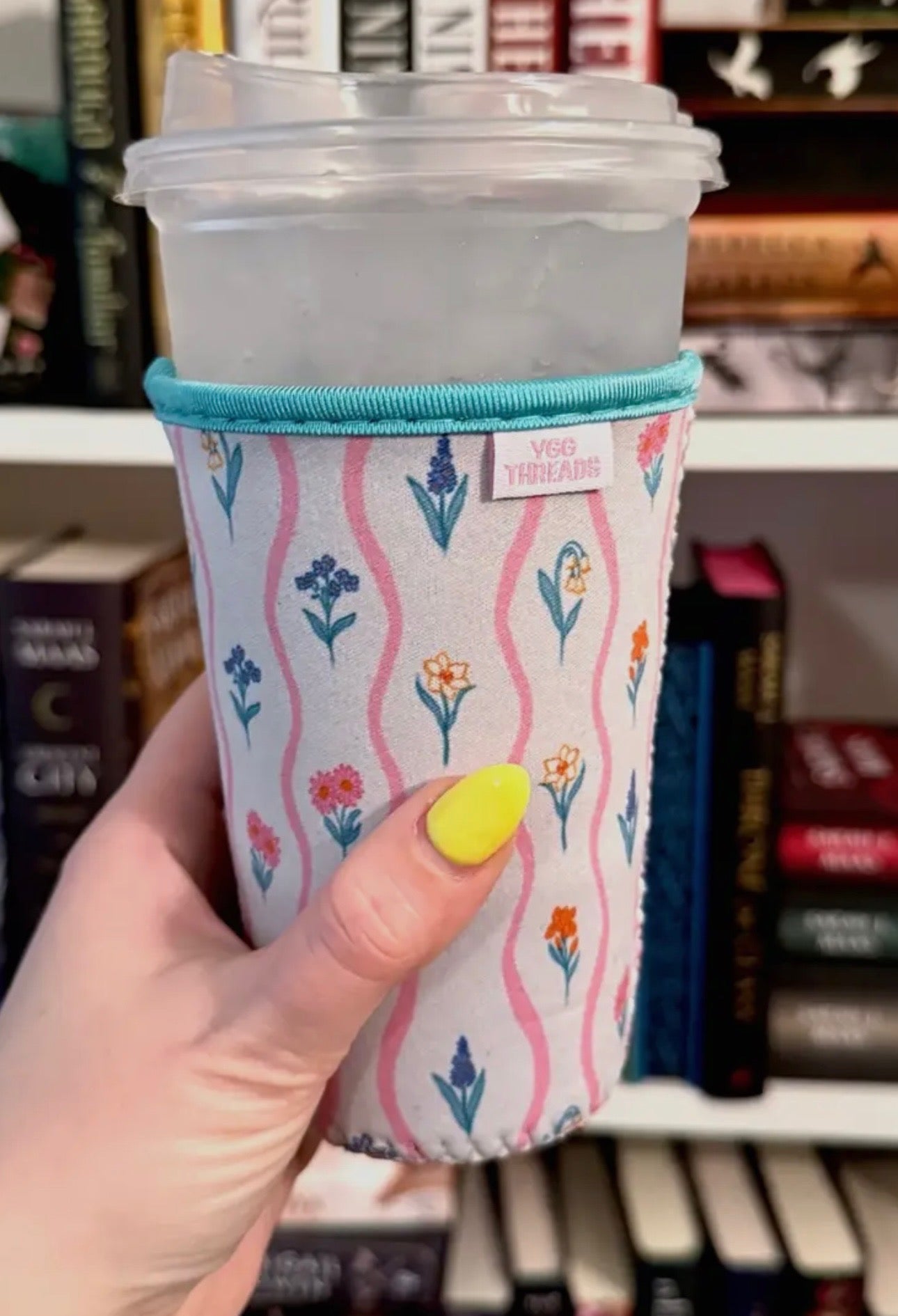 Wildflower Stripe Large Drink Sleeve